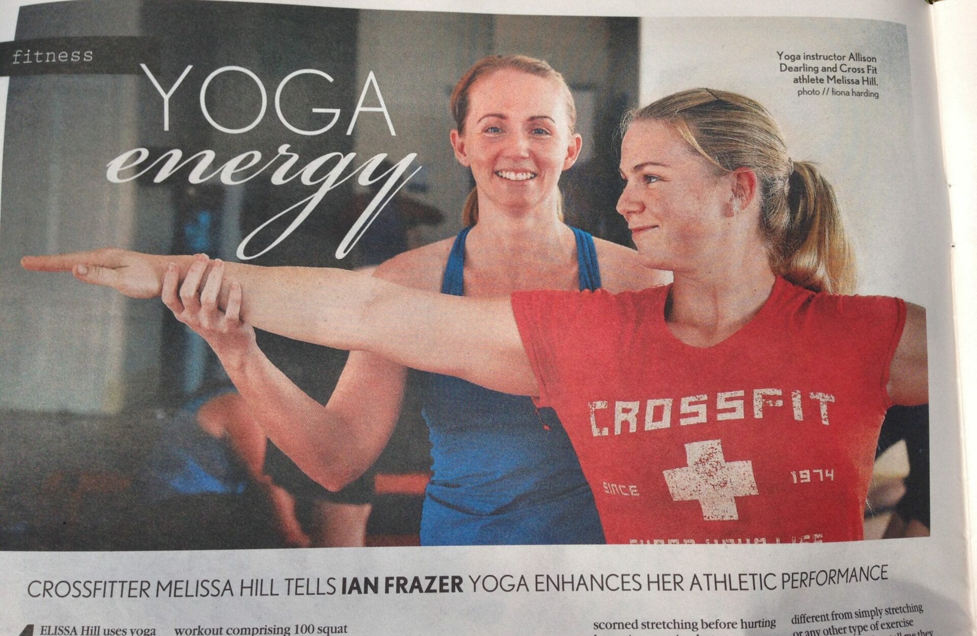Yoga and Crossfit